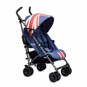 Коляска Easywalker Mini Buggy+ Union Jack Vintage с бампером, фото 1