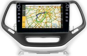 Штатная магнитола LeTrun 3149-10-811 для Jeep Cherokee V (KL) 2013-2021 на Android 10 (DSP 2/16 с крутилками), фото 1