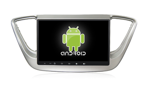 Штатная магнитола CARMEDIA KR-9056-T8 для Hyundai Solaris 2017+ Android 7.1.2, фото 1