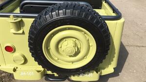 Детский автомобиль Toyland Jeep Willys YKE 4137 Matcha, фото 3