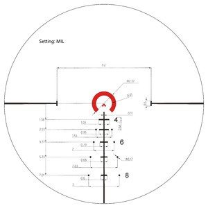 Оптический прицел Vector Optics Continental 1-6x28 Tactical FFP, сетка BDC & Wind, 34 мм, тактические барабаны, Zero Stop, азотозаполненный, с подсветкой (SCFF-31P), фото 3