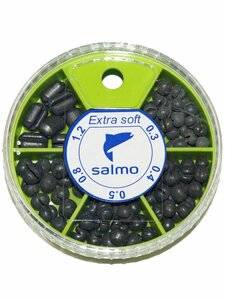 Грузила Salmo EXTRA SOFT комби малый 5 секц. 0,3-1,2г 060г набор 1, фото 2