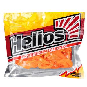 Твистер Credo Four Tail 3,35"/8,5 см Orange & Sparkles 10шт. (HS-20-022) Helios, фото 2