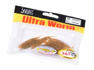 Слаги съедобные искусственные LJ Pro Series TRICK ULTRAWORM 2,0in (05.00)/PA19 9шт., фото 4