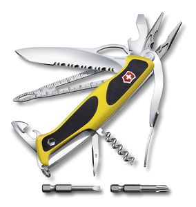 Нож Victorinox RangerGrip Boatsman, 130 мм, 21 функция, желтый, фото 1