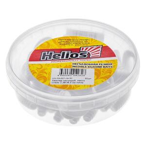 Твистер несъедоб. Credo 2,35"/6,0 см White 30шт. (HS-10-001-N-30) Helios, фото 2