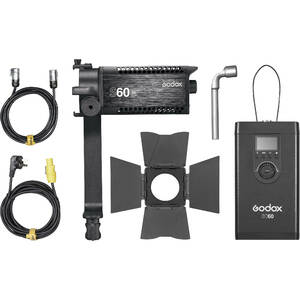 Осветитель светодиодный Godox S60Bi фокусируемый, фото 8