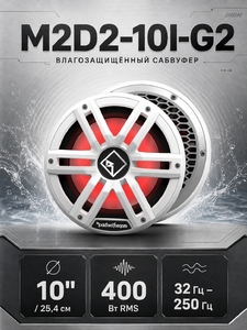 Сабвуфер влагозащищенный Rockford Fosgate M2D2-10I-G2