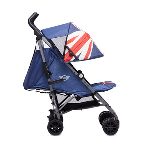 Коляска Easywalker Mini Buggy+ Union Jack Vintage с бампером, фото 3