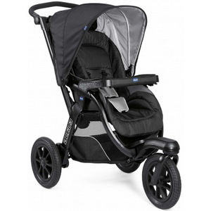 Коляска 3 в 1 Chicco Trio Activ3 Jet Black, фото 2