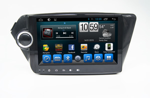 Штатная магнитола CARMEDIA QR-1033 DVD Kia RIO 2011+ (QB), фото 2