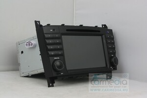 Штатная магнитола CARMEDIA KDO-8229 DVD Mercedes G-класс W463 2007-2012, C-класс W203 рестайл 2004-2007, CLK, CLC, SLK, фото 1