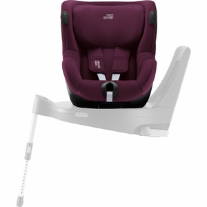 Автокресло Britax Roemer DUALFIX iSENSE Burgundy Red, фото 4