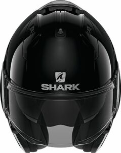 Шлем SHARK EVO ES BLANK Black Glossy S, фото 5