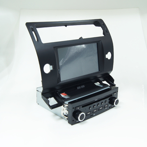 Штатная магнитола CARMEDIA QR-7066-b DVD Citroen C4 2004-2011, C5 черный, фото 5