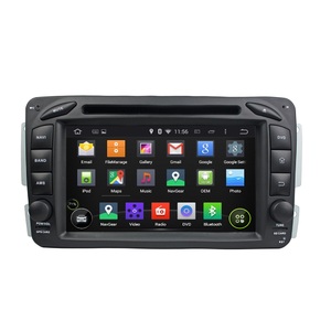 Штатная магнитола CARMEDIA KD-7216 DVD Mercedes G класс W463 2001-2006, C класс W203, CLK C209/W209, Vito, Viano, фото 4