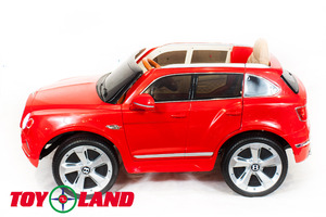 Детский электромобиль Toyland Bentley Bentayga Красный, фото 5