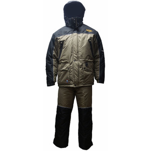 Костюм рыболовный зимний Canadian Camper DENWER PRO (куртка+брюки) цвет black / stone, XXXL, фото 2