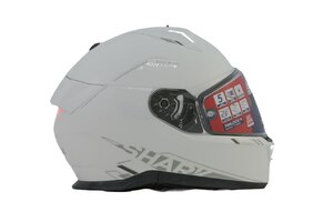 Шлем Shark SKWAL i3 BLANK SP White/Silver/Anthracite глянцевый XS, фото 8