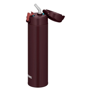 Термокружка Thermos FJM-450 BW с трубочкой 0.45л (коричневая), фото 3