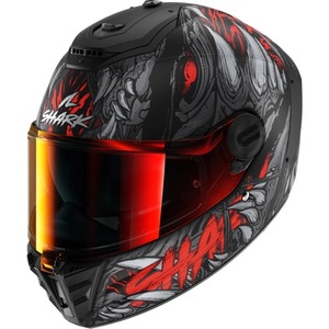 Шлем Shark SPARTAN RS SHAYTAN MAT Black/Red/Anthracite (L), фото 1