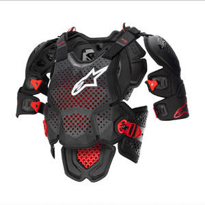 Мотозащита тела ALPINESTARS Saftey Vest A-10 V2 Full Chest (черно-антрацитовый, 1431, M/L), фото 1