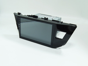 Штатная магнитола CARMEDIA QR-1032 DVD Toyota Corolla E180/E170 2013-2015 вместо штатной рамки, фото 5