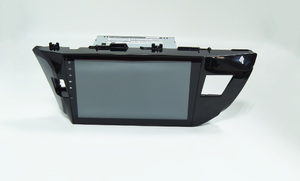 Штатная магнитола CARMEDIA QR-1032 DVD Toyota Corolla E180/E170 2013-2015 вместо штатной рамки, фото 3