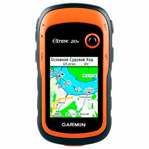 Туристический навигатор Garmin etrex 20x + карты России ТОПО 6.хх, фото 1