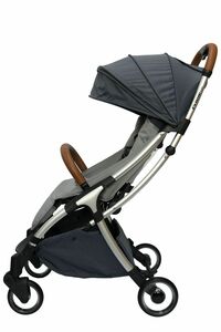Коляска прогулочная RYAN PRIME Light Auto Folding White Blue Special Edition, фото 2