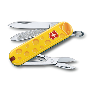 Нож-брелок Victorinox Classic LE 2019, 58 мм, 7 функций, "Alps Cheese", фото 2