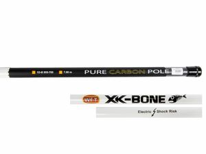 Удилище поплавочное без колец WFT XK Bone PURE CARBO POLE 7.00, фото 3