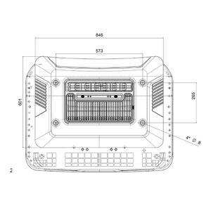 Кондиционер MobileComfort MC3224T, накрышный электрический моноблок 3.2 кВт, 24V, фото 6