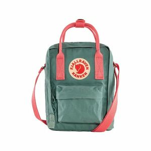 Сумка Fjallraven Kanken Sling, зеленый/розовый, 20х15х8 см, 2,5 л, фото 1