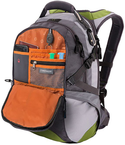 Рюкзак Wenger Large Volume Daypack 15", зелёный/серый, 36х17х50 см, 30 л, фото 3