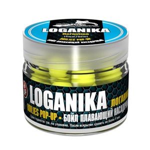 Бойлы насад. плав. Sonik Baits LOGANIKA Fluo Pop-ups 14мм 90мл, фото 1