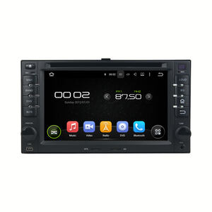 Штатная магнитола CARMEDIA KD-6227-P3-7 DVD Kia 188x102мм (по списку), фото 1