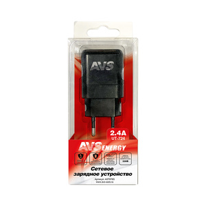 Сетевое зарядное устройство AVS UT-724 (2USB 2.4A), фото 2