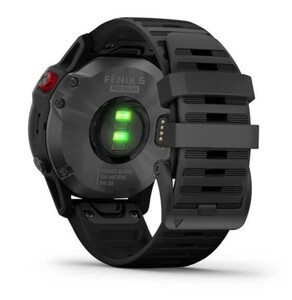Garmin Fenix 6 PRO Solar серый с черным ремешком, фото 9