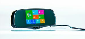 Автомобильный видеорегистратор c GPS навигатором и радаром Multi Arena Pro 9900, фото 2