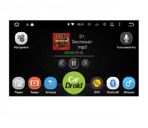 Штатная магнитола CarDroid RD-1006D 2DIN Универсальная 10 (Android 9.0) DSP, фото 2