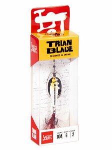 Блесна вращающаяся Lucky John TRIAN BLADE ROUND 06.0г 004, фото 3
