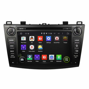 Штатная магнитола CARMEDIA KD-8003-P3-7 DVD Mazda 3 2009-2013 (BL), Axela 2009-2013, фото 1