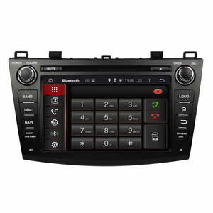 Штатная магнитола CARMEDIA KD-8003-P3-7 DVD Mazda 3 2009-2013 (BL), Axela 2009-2013, фото 2