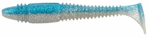 Виброхвосты съедобные LJ Pro Series TIOGA FAT 3.9in (10.00)/T05 5шт., фото 3