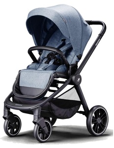 Коляска DAIICHI™ Allee Black/Milky Blue, фото 1