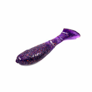 Виброхвост YAMAN PRO Boost Up, р.4 inch, цвет #08 - Violet (уп. 4 шт.), фото 3