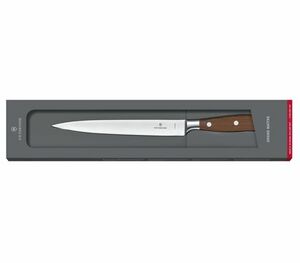 Нож Victorinox филейный, лезвие 20 см прямое, дерево (подарочная упаковка), фото 2