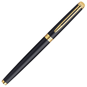 Waterman Hemisphere - Matt Black GT, ручка-роллер, F, BL, фото 5