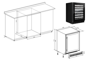 Винный шкаф Temptech STX30DRB, фото 10